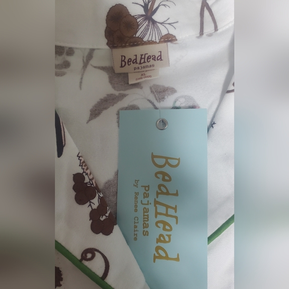 Bed Head Birds Pajama Set XL - Picture 2 of 4